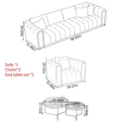 Picture of santoreny 4-Piece Sofa