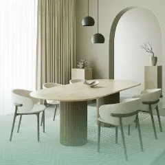 صورة لقسم غرفة الطعام